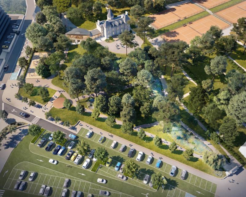 projet d’extension et de réhabilitation de la Villa Charner au sein même du Parc centenaire de l’Amirauté à Pléneuf-Val-André