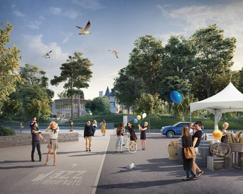 projet d’extension et de réhabilitation de la Villa Charner au sein même du Parc centenaire de l’Amirauté à Pléneuf-Val-André