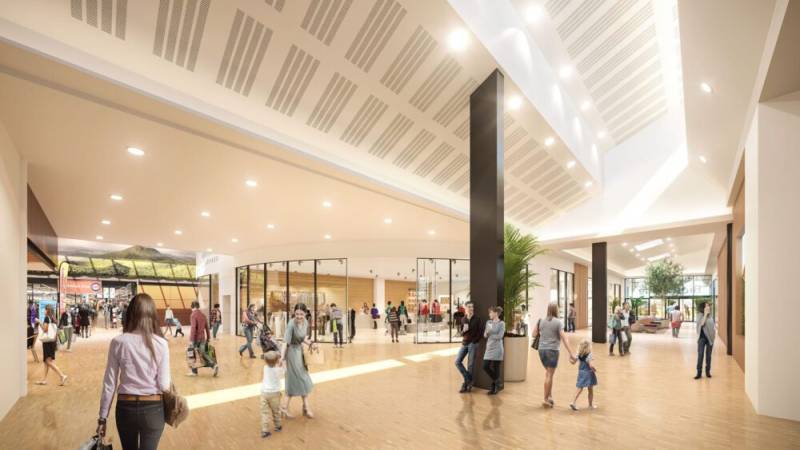 Restructuration et extension de la galerie marchande du Centre commercial CORA à Lempdes près de Clermont-Ferrand