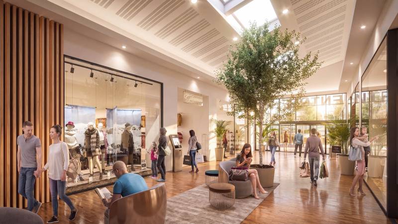 Restructuration et extension de la galerie marchande du Centre commercial CORA à Lempdes près de Clermont-Ferrand