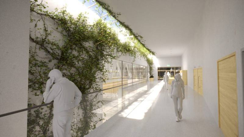 Images 3D et film 3D de présentation pour le projet de restructuration du centre culturel et sportif Georges Pompidou à Vincennes près de Paris