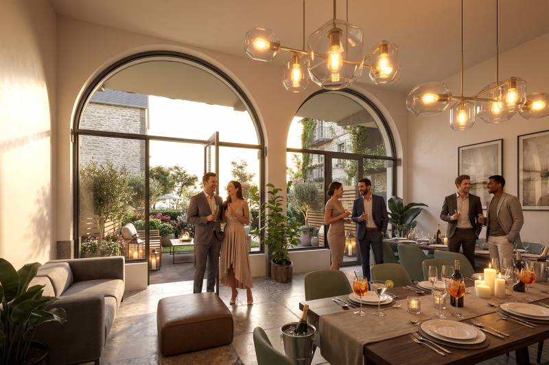 Perspective de la reconversion du bâtiment de l’institution Saint-Jean