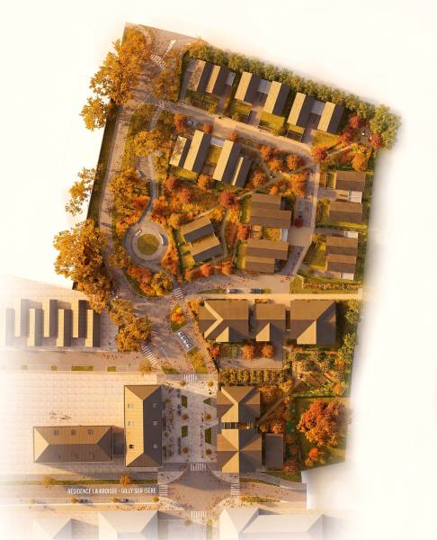 La Kordée à Gilly/Isère : Les Perspectives 3D et rendu de panneaux A0 d’un Projet Immobilier Harmonieux