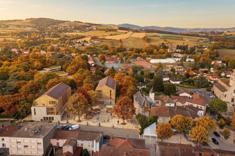 Réalisation d'un film d'animation pour la construction d’un programme immobilier de logements et activités à Lentilly près de Lyon