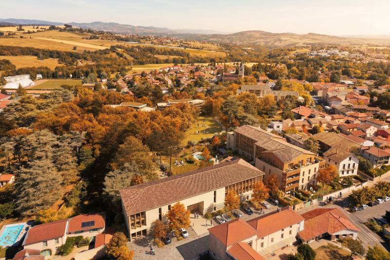 Réalisation d'un film d'animation pour la construction d’un programme immobilier de logements et activités à Lentilly près de Lyon