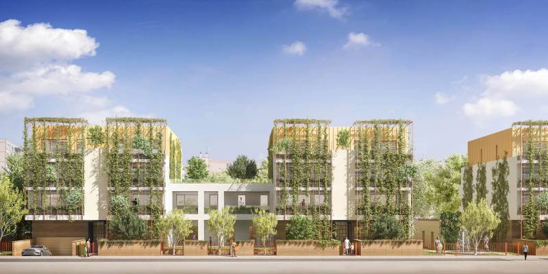 Concepts innovants de plan de façade pour un concours de logements en immeuble à Saint-Foy-lès-Lyon : l’épanouissement urbain