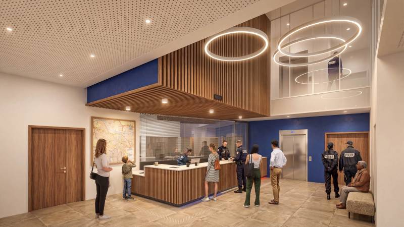 Les images 3D du Futur Hôtel de Police d'Arras : Un Allié Moderne pour la Sécurité et l’Environnement