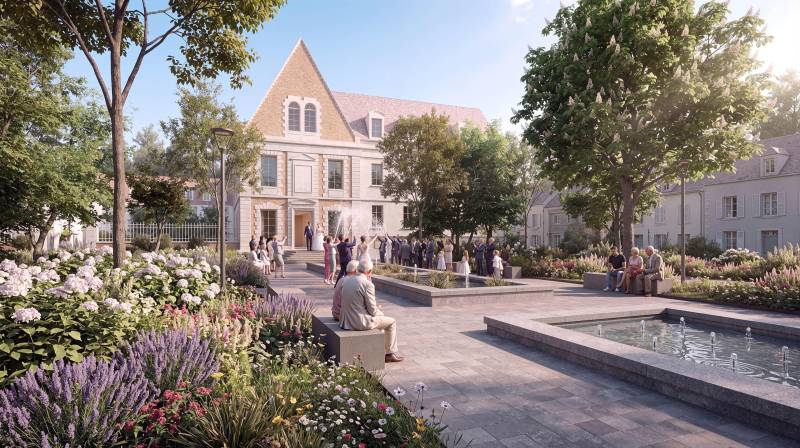 Les images du concours pour la requalification de la place Maréchal-Leclerc à Auxerre (89).