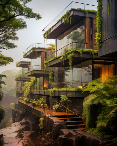 Sérénité Tropicale : Un Hôtel entre Luxe, Nature et Modernité