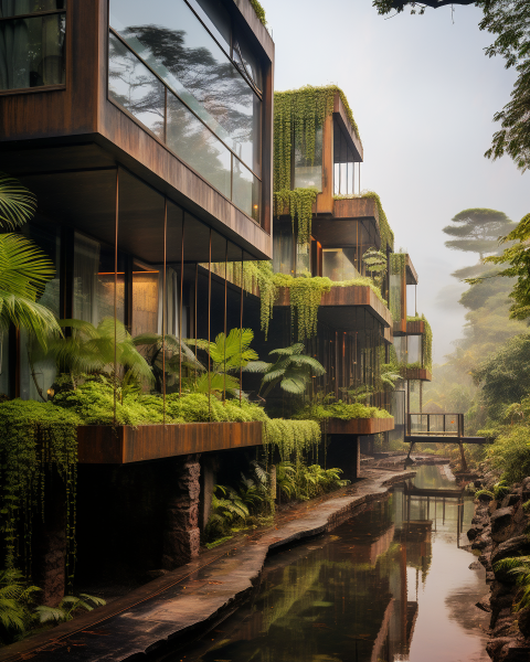 Sérénité Tropicale : Un Hôtel entre Luxe, Nature et Modernité