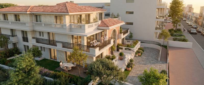Rendu 3D Opération immobilière sur les bords du bassin d'Arcachon