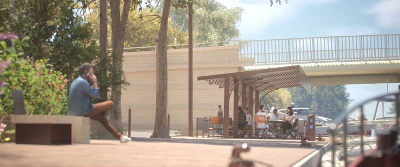 Film de présentation 3D et images 3D du projet de renouvellement urbain du port de Saint-Gilles du Gard, modernisation et valorisation patrimoniale