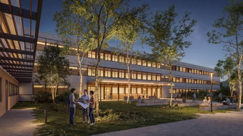 Les images 3D du concours pour la Réhabilitation du bâtiment C du Campus de la Métare - CENTRALE LYON