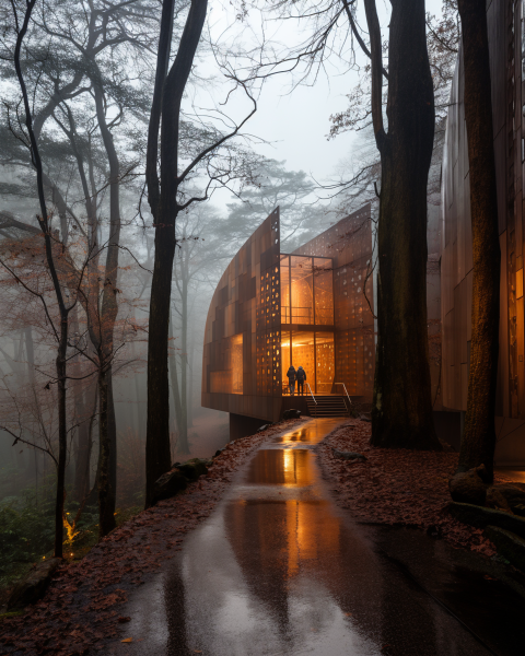 Un pavillon de chasse