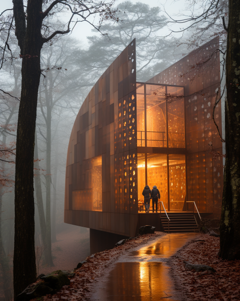Un pavillon de chasse