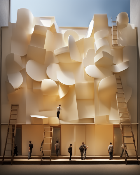 Un décor de théâtre original