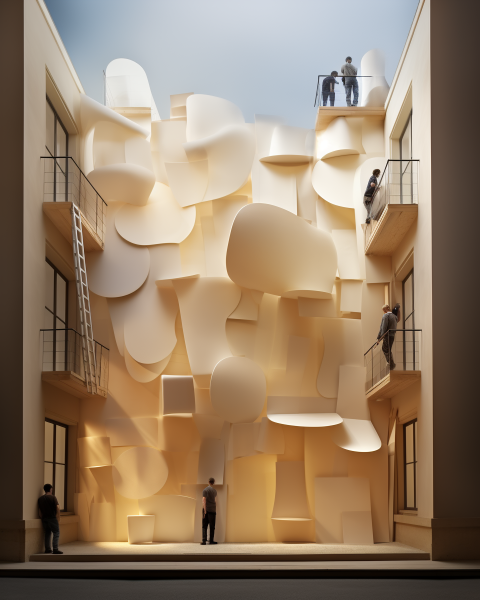 Un décor de théâtre original