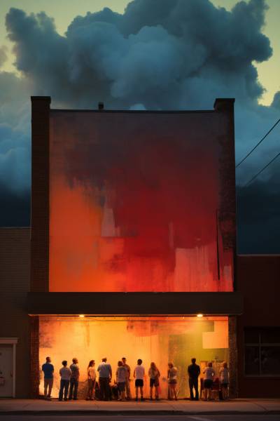 Quand l’architecture urbaine devient toile vivante, inspirée par Rothko