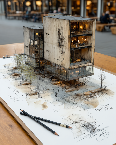 R&D : L'IA révolutionne la visualisation architecturale, stimulant la créativité et repoussant les limites de la conception spatiale.