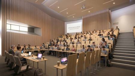 Notre zone d'activité pour ce service Création d’images 3D techniques avec coupe de façade pour dossier de concours d’architecte à