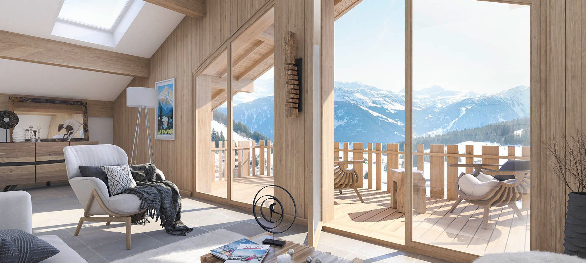 Perspective chalet